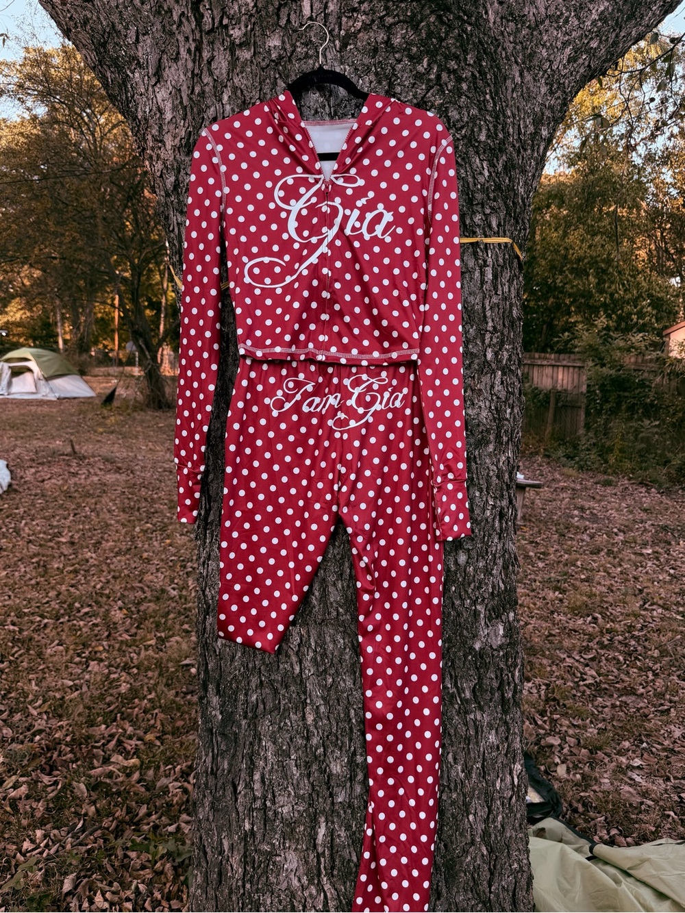 I.AM.GIA Red & White Polka Dot -Medium